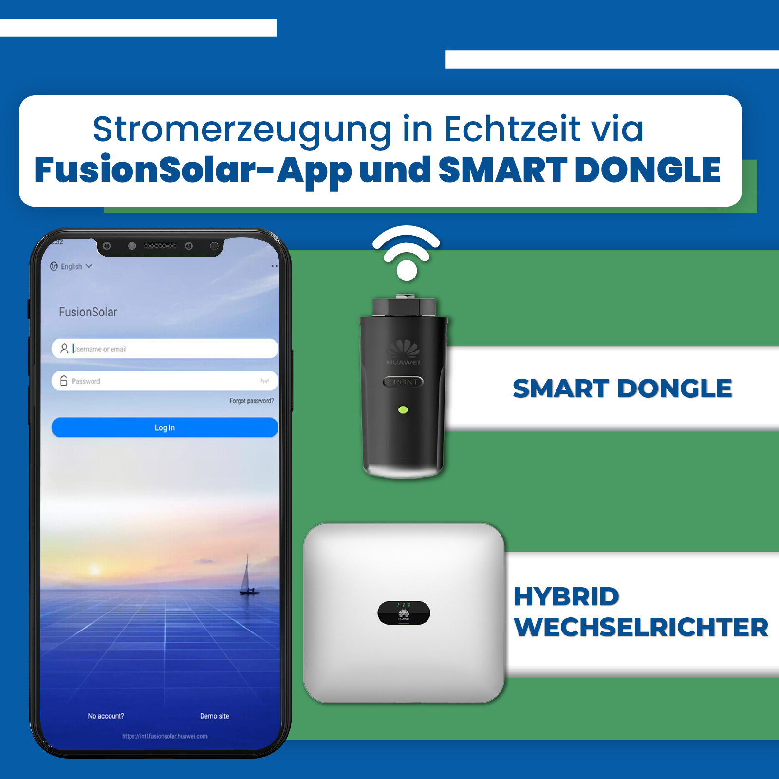 Pv Komplett Set Kwp Mit Speicher Kw Huawei Hybrid Wechselrichter