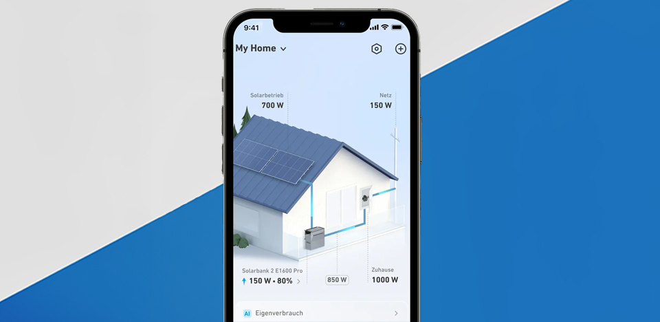Balkonkraftwerk mit Speicher, Anker App, Stromverbrauch, Einsparungen